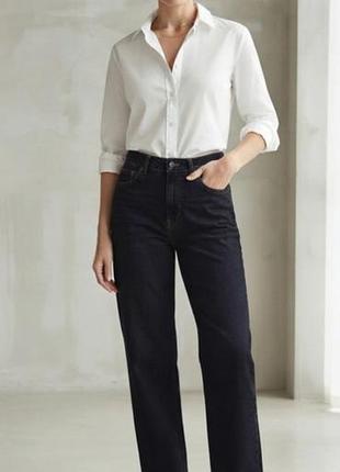 Джинсы женские темно-синие zara