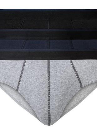 Труси сліпи набір 3 шт. для чоловіка livergy lycra® 432901 4xl різнобарвний
