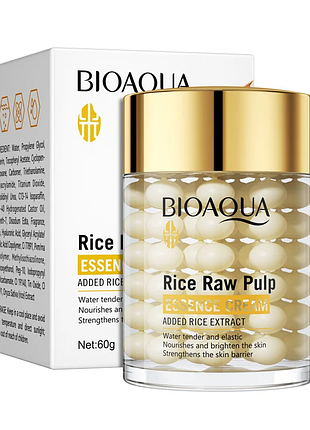 Крем-эссенция для лица bioaqua rice для увлажнения кожи 60 г