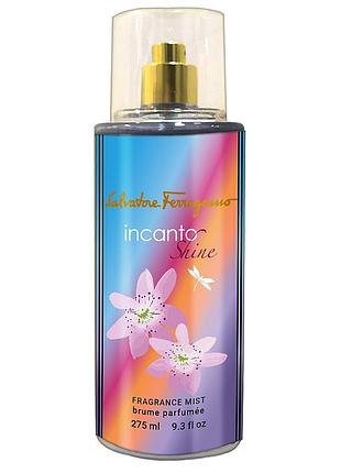 Парфюмированный спрей для тела salvatore ferragamo incanto shine exclusive euro 275 мл
