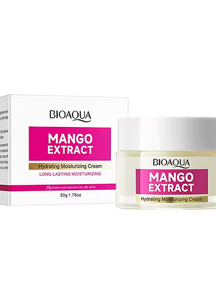Крем для лица bioaqua mango extract увлажняющий, смягчающий 50 г