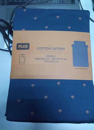Постельное белье б/у jysk stella cotton sateen plus single (140x200 см)