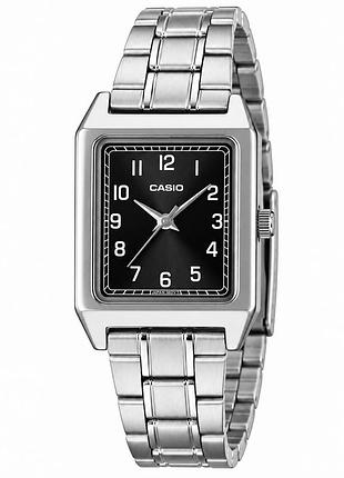 Жіночий годинник casio ltp-b150da-1b класичний квадратний у сталевому корпусі