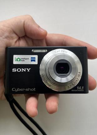 Sony cyber-shot dsc-w320 14.1 mp фотоаппарат легендарна камера + карта 8гб