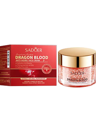 Антивозрастной крем sadoer dragon blood с кровью дракона и жидким шелком 50 г
