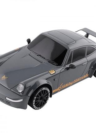 Машинка для дрифта на радиоуправлении porsche gt 911 gray