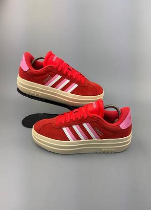 Кроссовки adidas vl court bold "purrub / owhite / betsca"