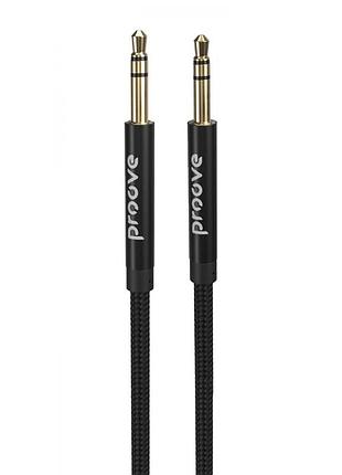 Кабель aux proove weft (1m) black