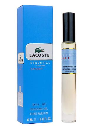 Парфюм масляный мужской lacoste essential sport 10 мл