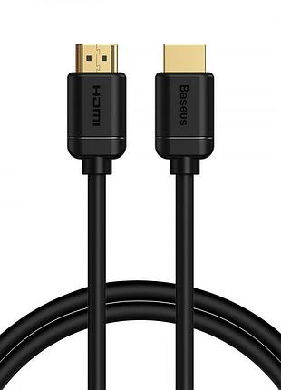 Кабель baseus high definition hdmi male to hdmi male (1m) black