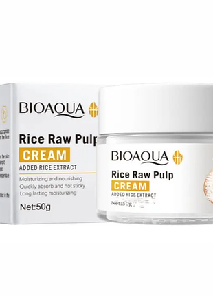 Крем для обличчя bioaqua rice живильний 50 г