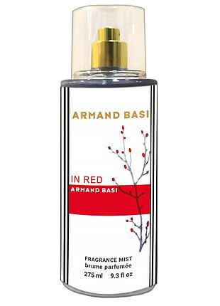 Парфюмированный спрей для тела armand basi in red exclusive euro 275 мл