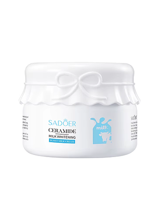 Крем для обличчя sadoer ceramide milk живильний, освітлюючий 120 г