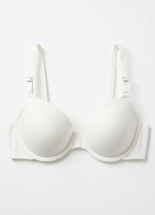 Жіночий бавовняний бюстгальтер primark cares (без пуш-ап) 80a білий
