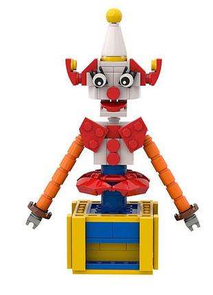 Іграшка jack in the box із фнаф 151 деталей конструктор для дітей (l_16477)