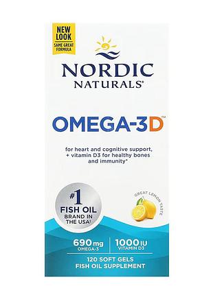 Omega-3d - 120 softgels