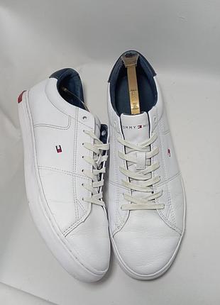 Кожаные кеды Tommy hilfiger essential leather detail vulc