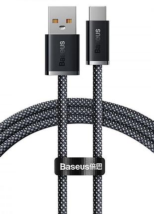 Кабель baseus dynamic series fast charging type-c 100w (1m) slate gray