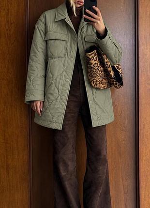 Куртка оверсайз zara