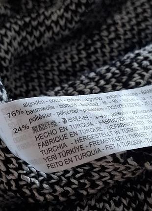 Вязаный жилет"zara" оверсайз 8