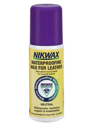 Пропитка nikwax waterproof wax for leather 125 мл