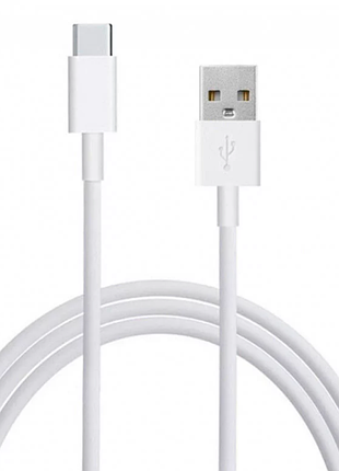 Кабель для зарядки type-c — lightning, дата-кабель для iphone, білий