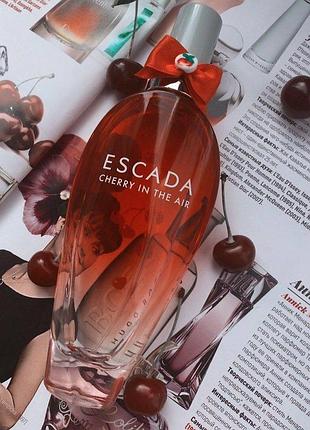 Escada cherry in the air