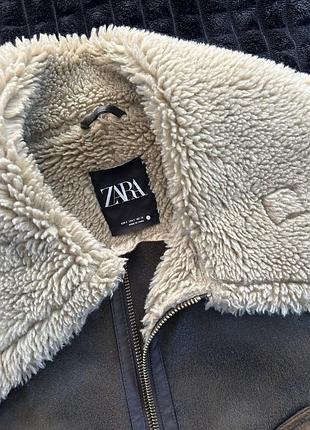 Укорочена дублянка zara 2