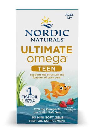Ultimate omega 2x teen - 60 mini softgels
