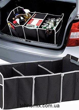Складний органайзер у багажник авто trunk organizer & cooler, автомобільна сумка 50х32х32 см