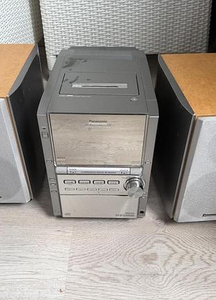 Panasonic sa-pm28 музичний центр + 2 колонки