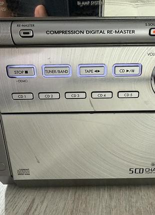 Panasonic sa-pm28 музичний центр + 2 колонки 10