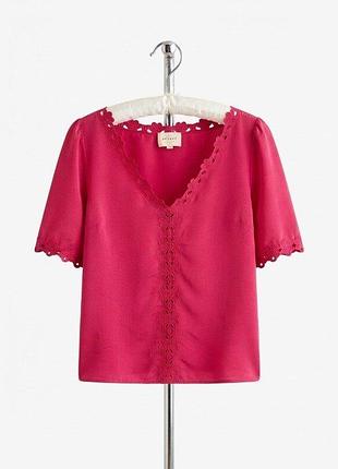 Блуза шовкова sezane 3