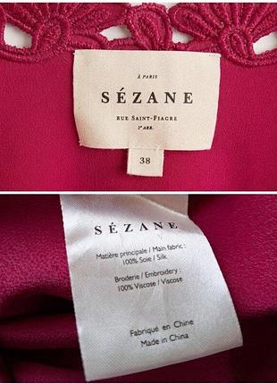 Блуза шовкова sezane 6