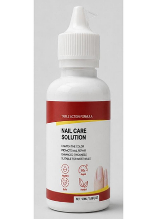 Nail care solution средство для ухода за ногтями и кутикулой укрепление ногтевой пластины быстросохнущее 50 мл