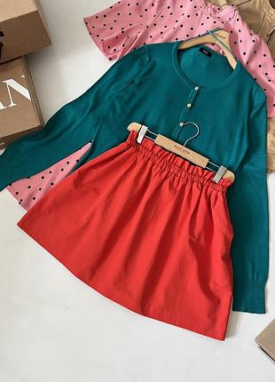 Спідниця фасону «балон» на еластичному поясі з кишенями
