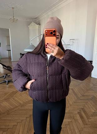 Куртка вʼязаного стилю 5
