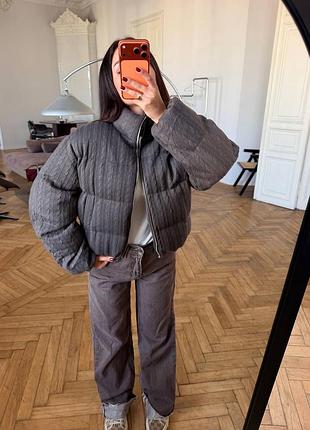 Куртка вʼязаного стилю 7