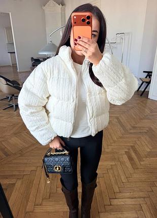 Куртка вʼязаного стилю 4