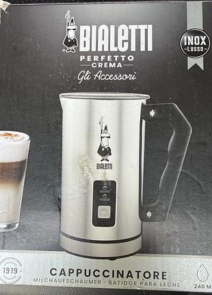 Капучинатор bialetti perfetto crema inox lusso