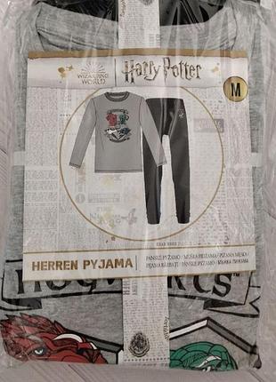 Пижама мужская костюм (реглан + штаны) harry potter