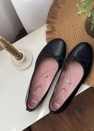 Трендові балетки zara 37р