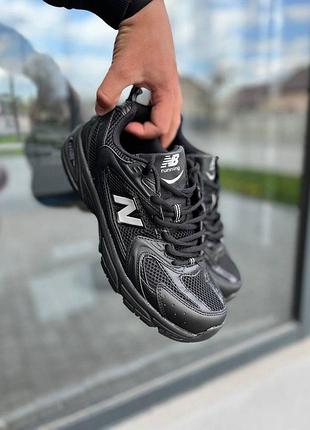 Кроссовки мужские new balance 530 черные black