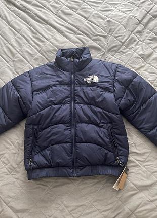Куртка чоловіча зимова the north face синя