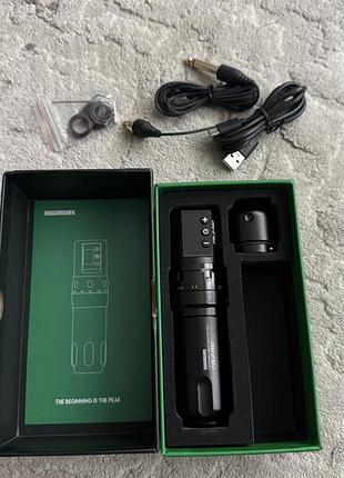 Машинка для татуювання бездротова dragonhawk fold pro wqp-032-1