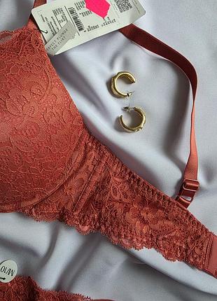 Комплект білизни hunkemoller 75e m пушап стринги 5