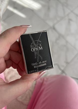 Мініатюра ysl black opium 7.5ml , mini