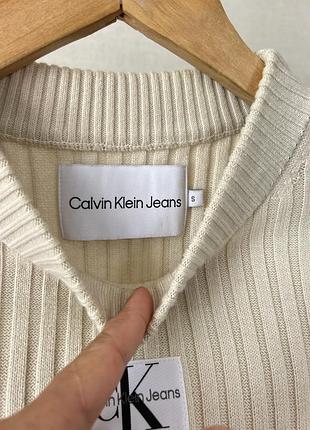 Стильний лонгслів в рубчик calvin klein 8