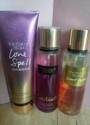 Лот victoria's secrets міст для тіла + лосьйон