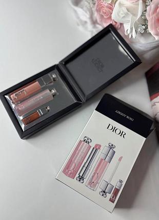 Набір декоративної косметики dior для губ